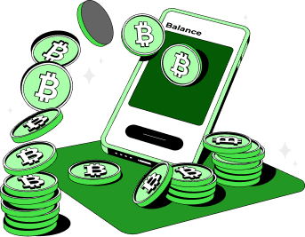 Crypto Phone Illustration